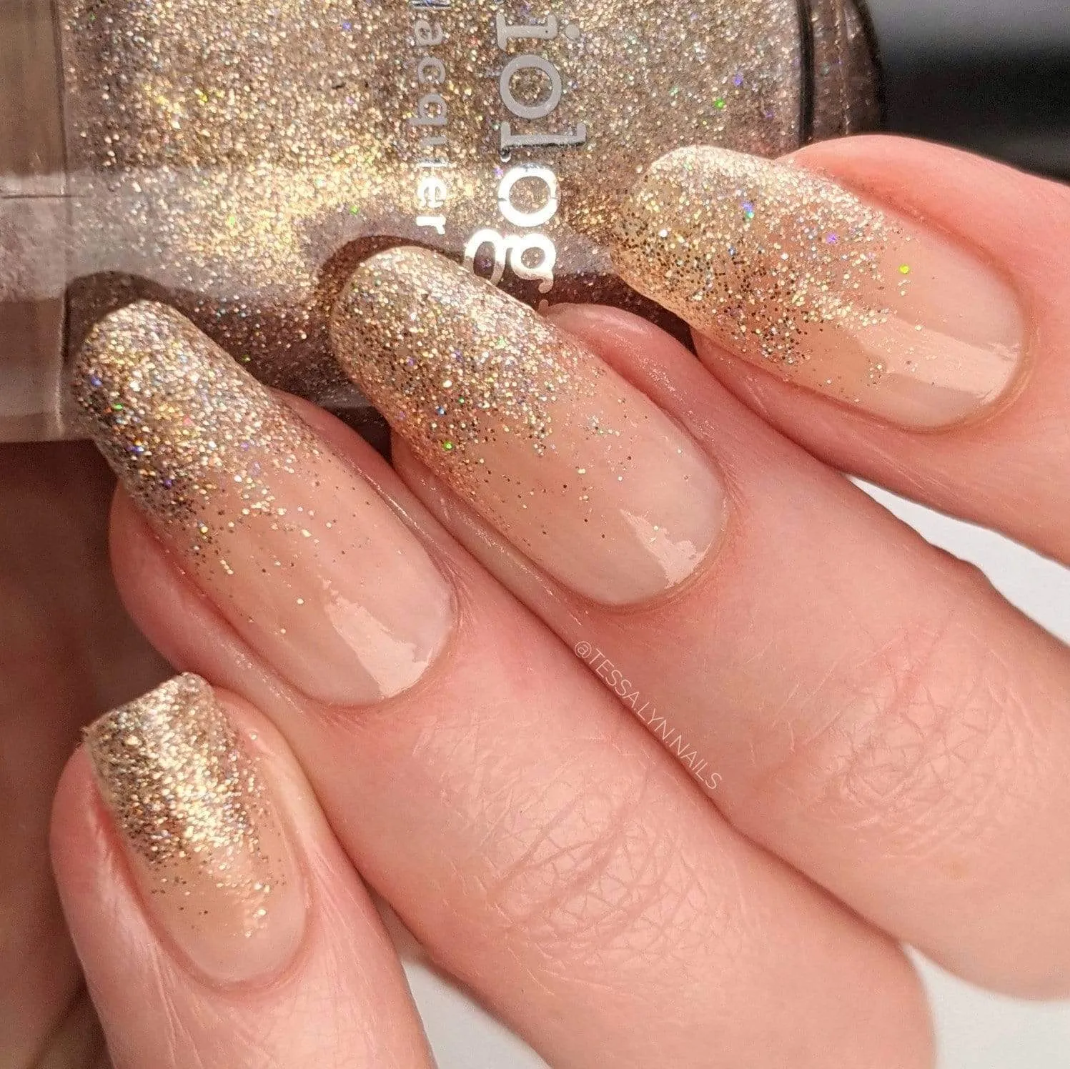 All That Glitters: 3-Piece Glitter Nail Polish Set