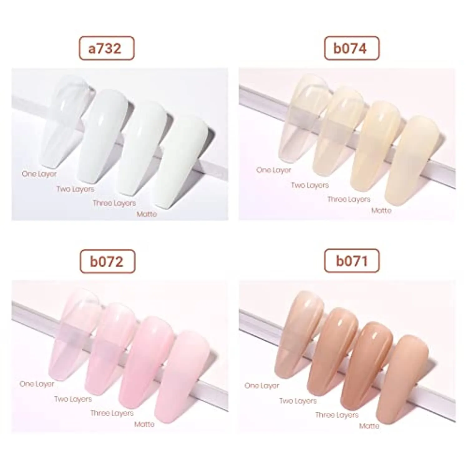 Beetles Jelly Gel Nail Polish,1 Pcs Translucent Color Neutral Gel 15 ml Mocha Mouse Cake Nude Gel Polish Soak Off LED Nail Lamp Gel Polish Nail Art DIY Easter Egg Nails