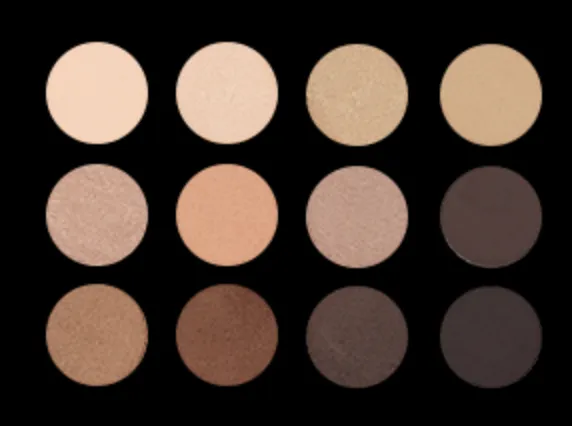 Blush Makeup Cosmetics 12 Well Eyeshadow Palette