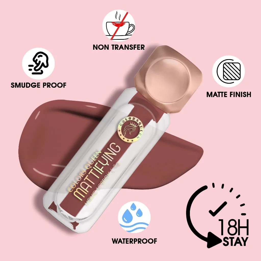 Colors Queen Mattifying Matte Liquid Lipstick