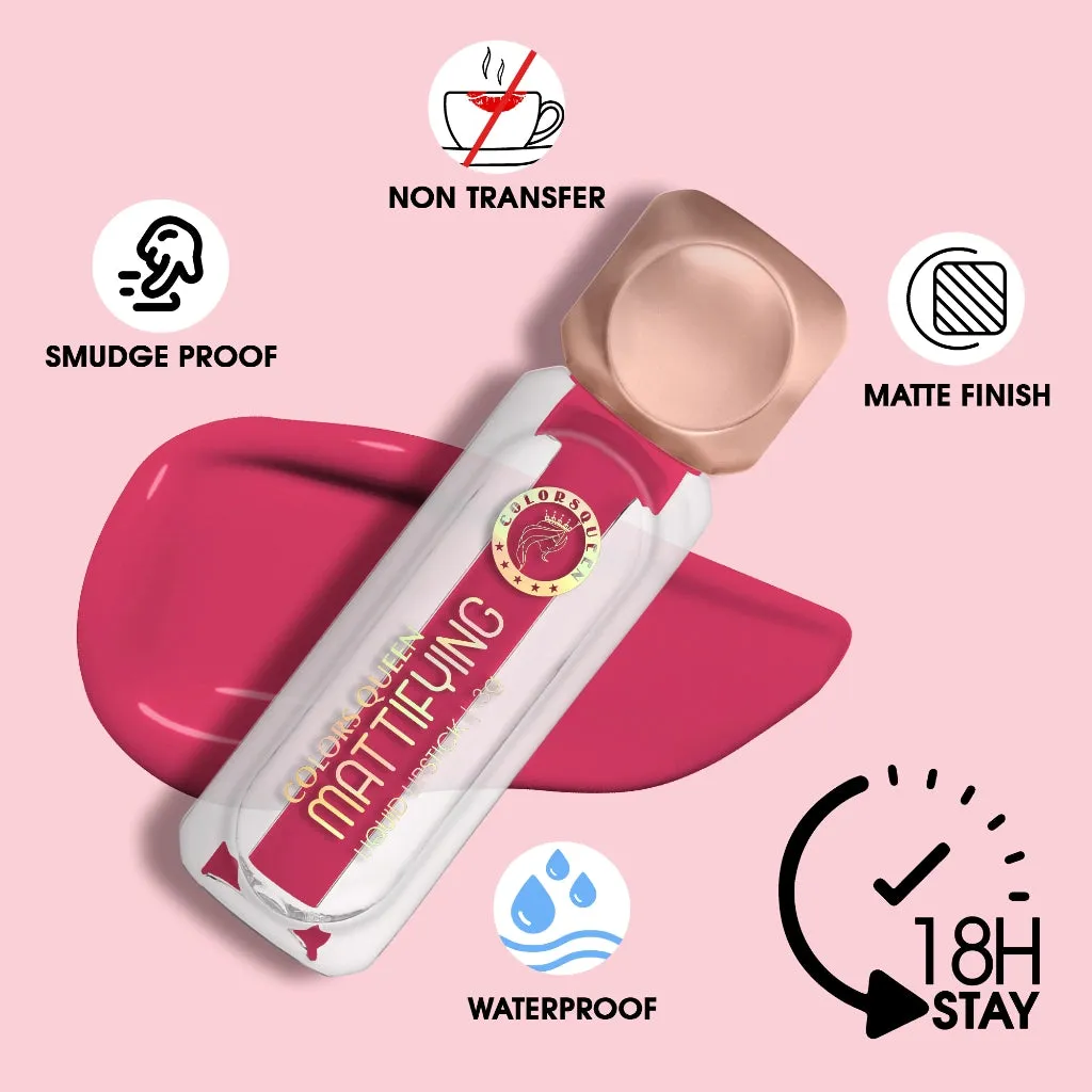 Colors Queen Mattifying Matte Liquid Lipstick