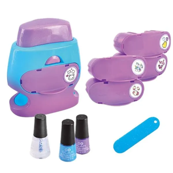 Cool Maker, GO GLAM Nail Stamper, Nail Studio with 5 Patterns to Decorate