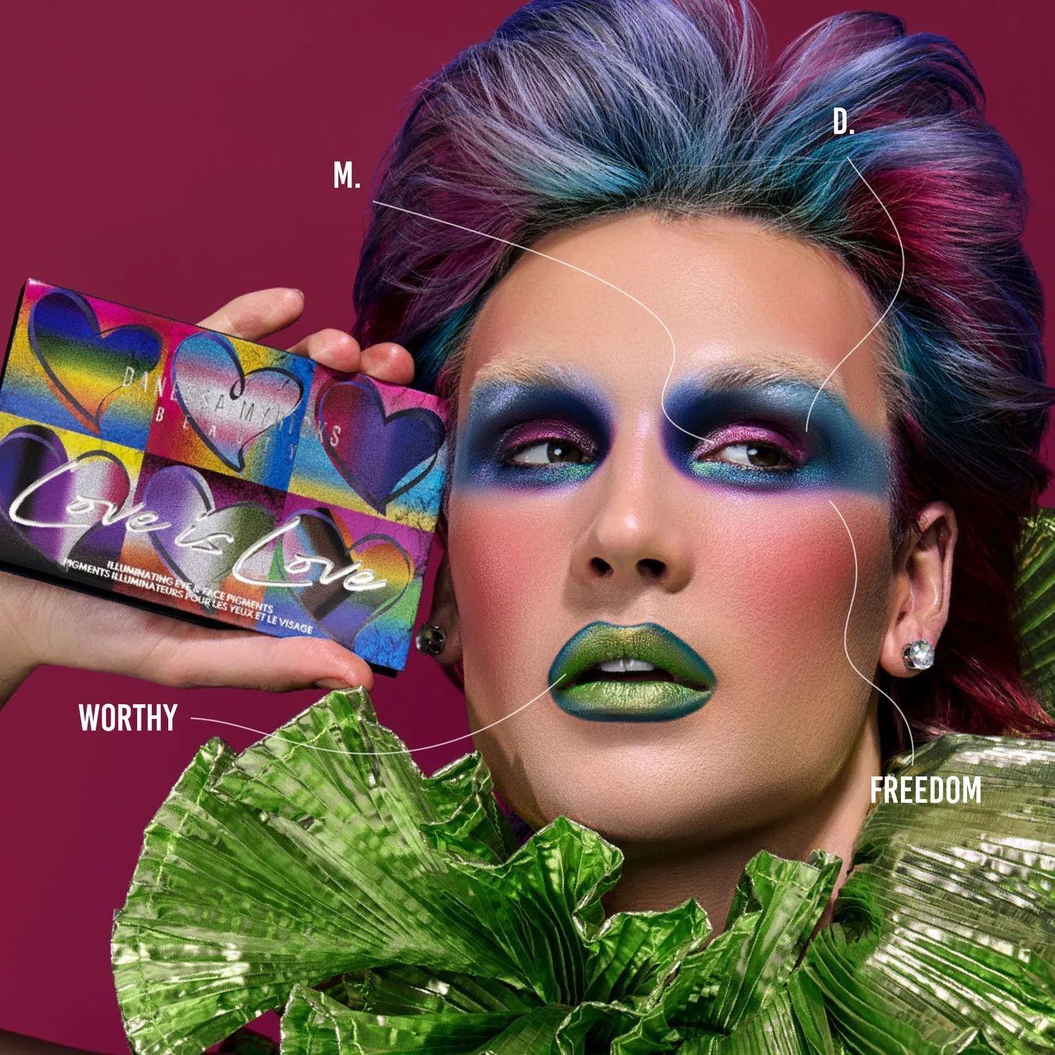 Danessa Myricks Beauty Love Is Love Palette