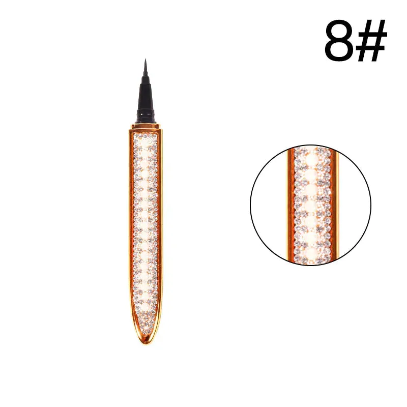 Diamante Waterproof Vegan Magic Black Lash Adhesive Eyeliners
