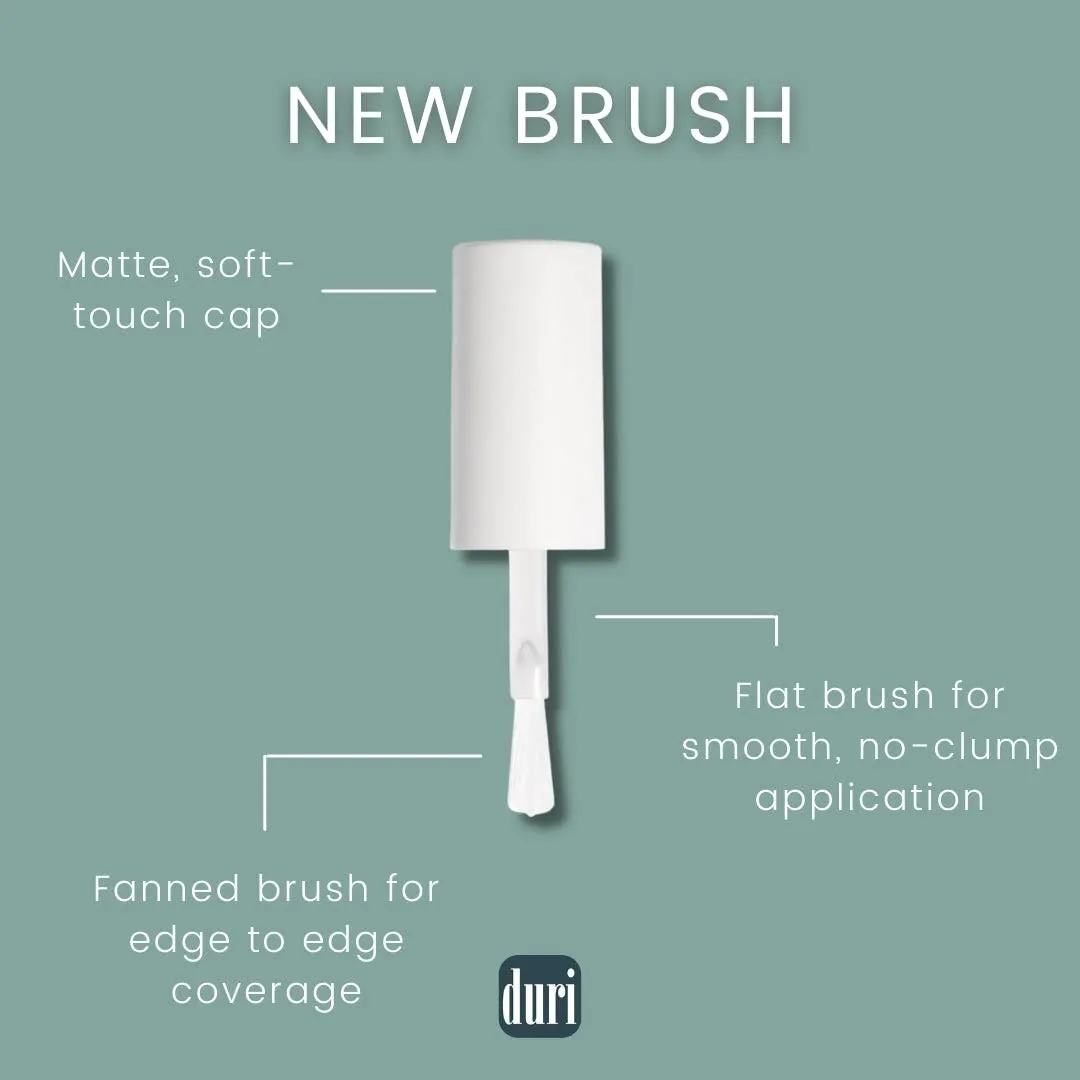 duri Nail Polish, 110S Lilac Dream, Pastel Lilac Pink, Semi Matte Finish, Full Coverage, Quick Drying, 0.45 Fl Oz by Duri Cosmetics