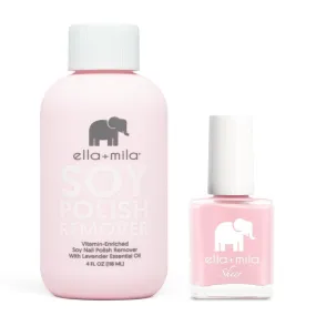 ella mila - Soy Polish Remover & Dream - .45oz