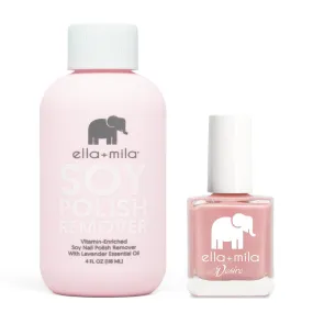 ella mila - Soy Polish Remover & Luminous - .45oz