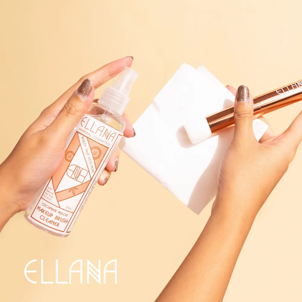 Ellana Minerals Makeup Sanitizing Spray and Instant Brush Cleaner
