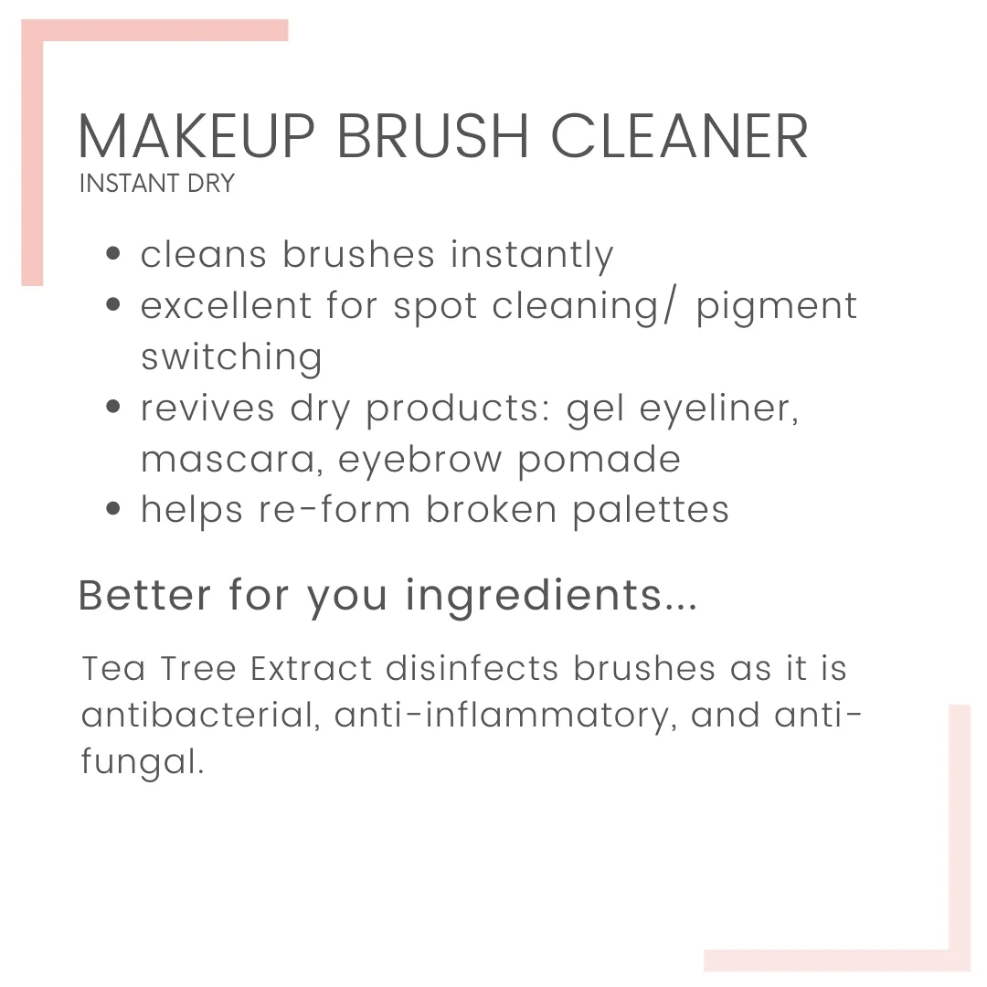 Ellana Minerals Makeup Sanitizing Spray and Instant Brush Cleaner