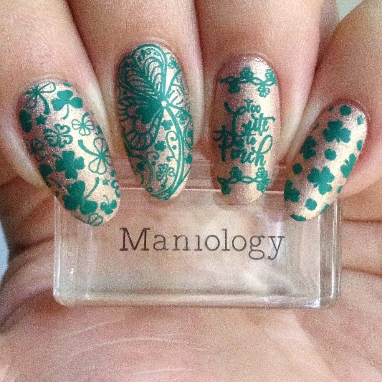 Essentials Bright Collection: Lilypad (B191) Leafy Green Stamping Polish