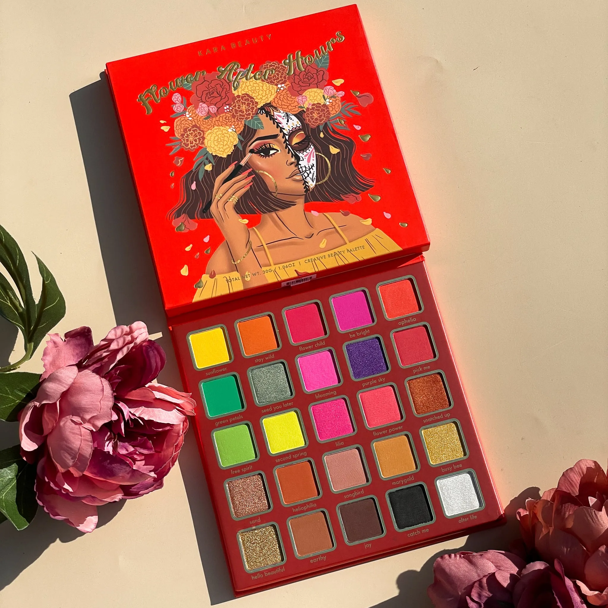 'Flower After Hours' Creative Beauty Palette