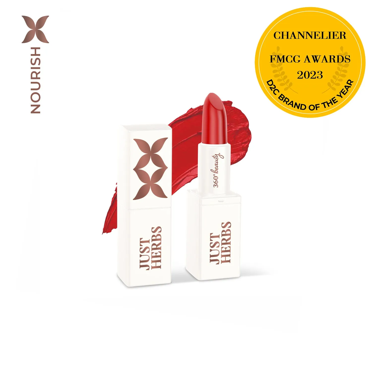 Herb Enriched Ayurvedic Lipstick - Half Size