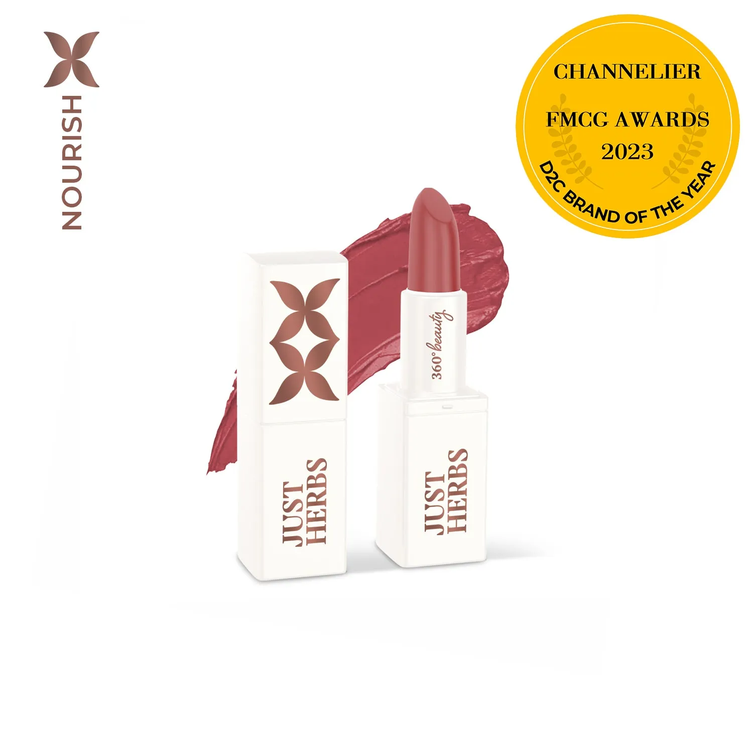 Herb Enriched Ayurvedic Lipstick - Half Size