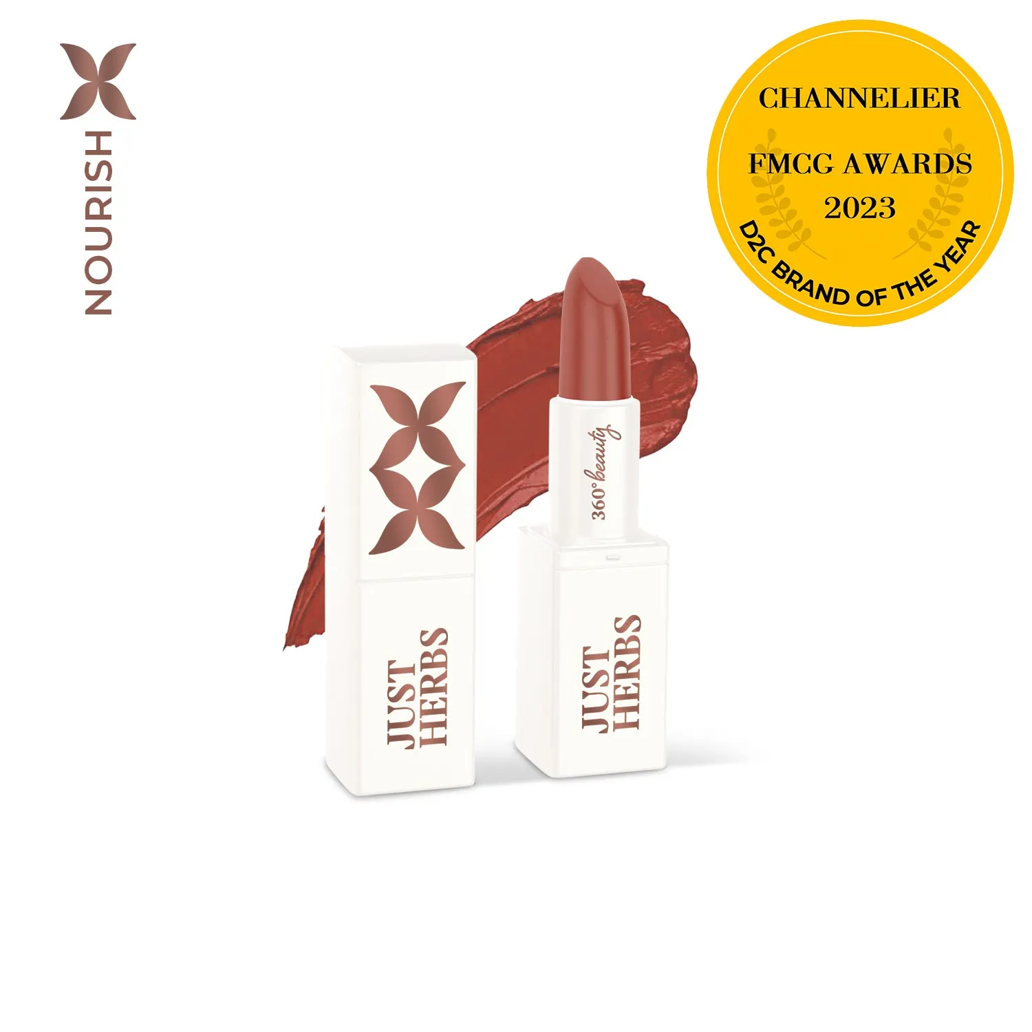 Herb Enriched Ayurvedic Lipstick - Half Size