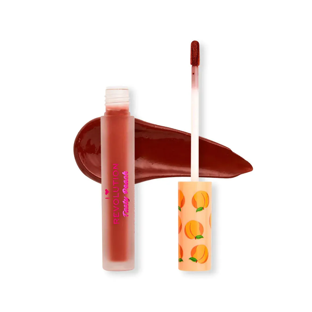I Heart Revolution Tasty Peach Soft Peach Liquid Lipstick Melba