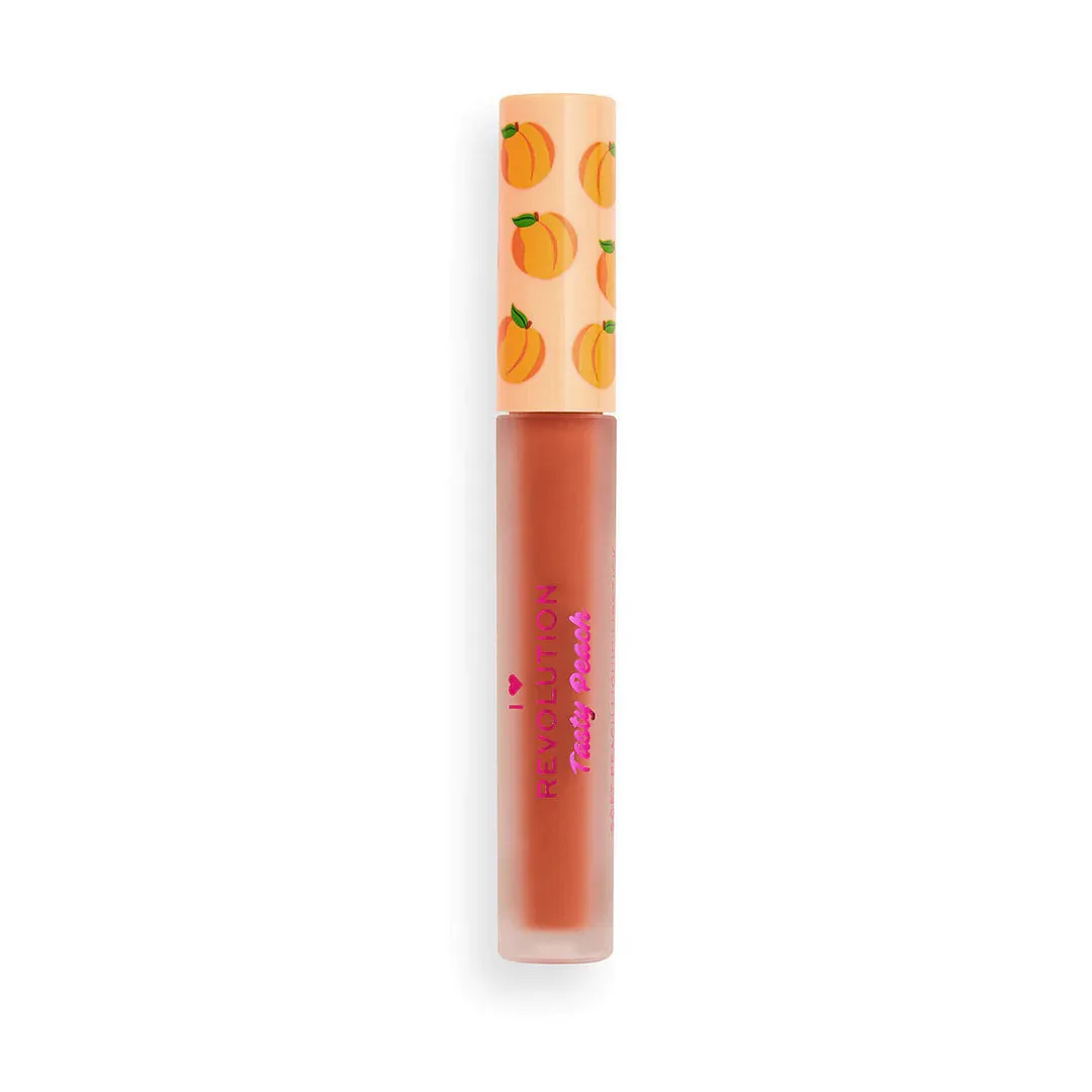 I Heart Revolution Tasty Peach Soft Peach Liquid Lipstick Melba