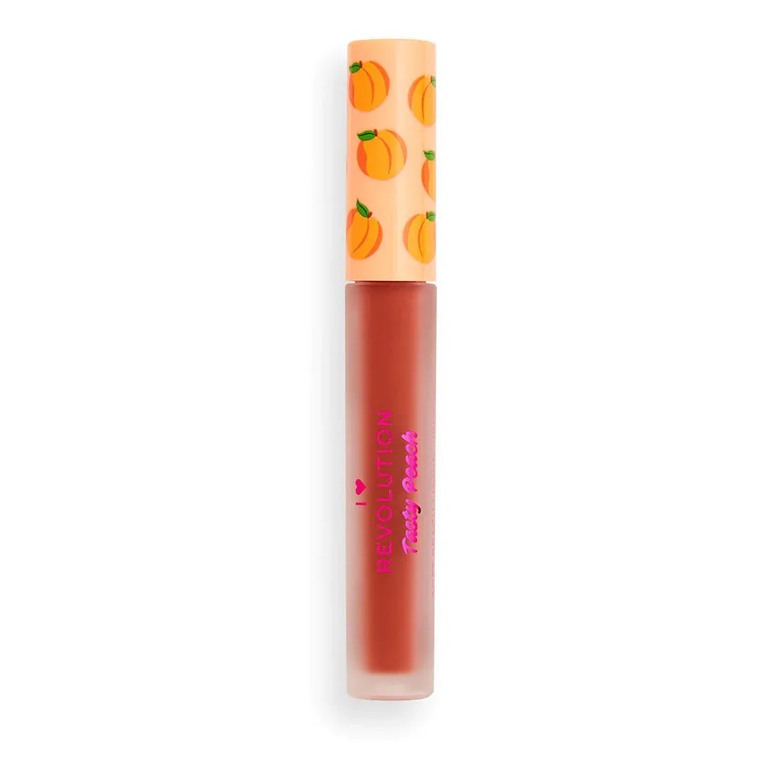 I Heart Revolution Tasty Peach Soft Peach Liquid Lipstick Melba