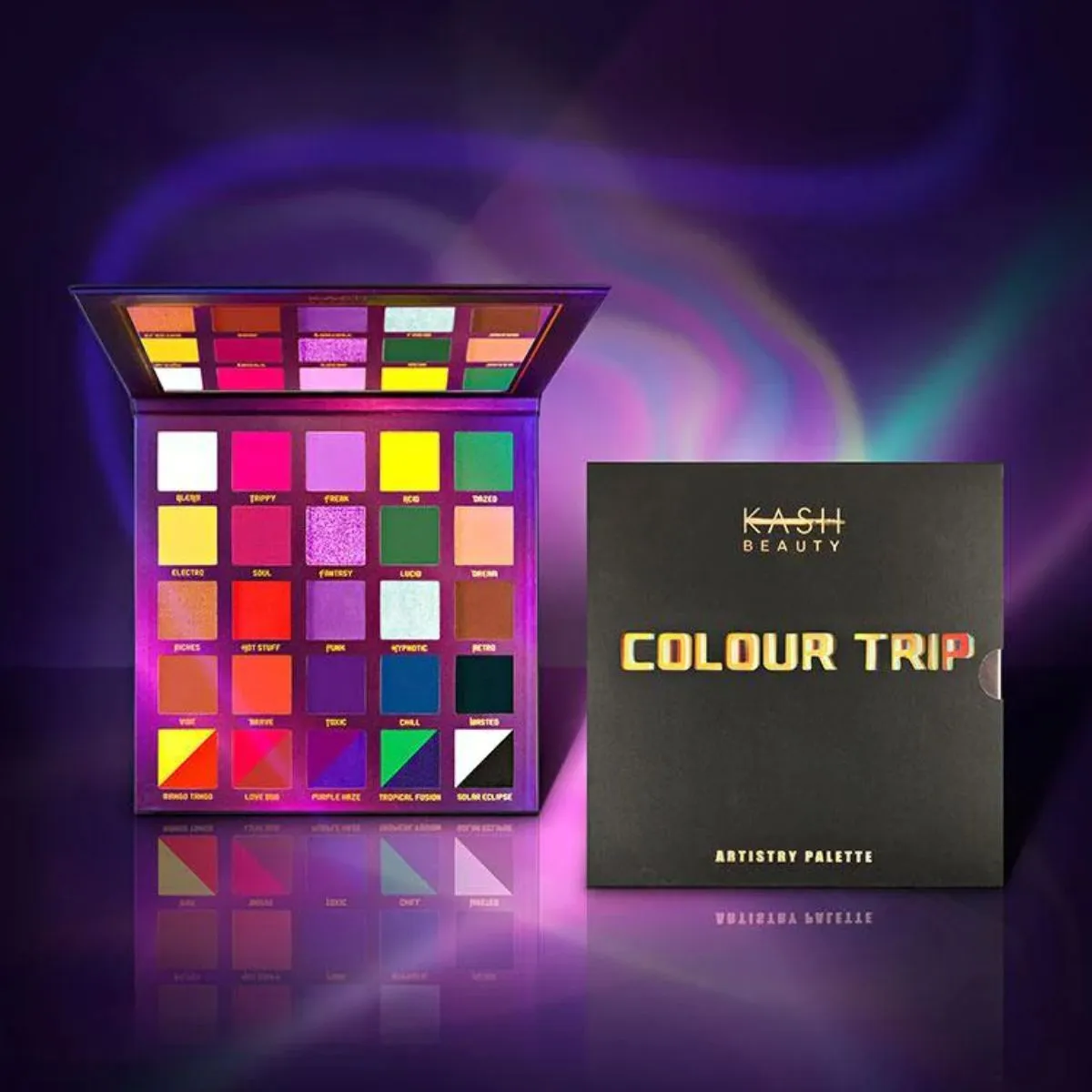 Kash Beauty Colour Trip Palette.