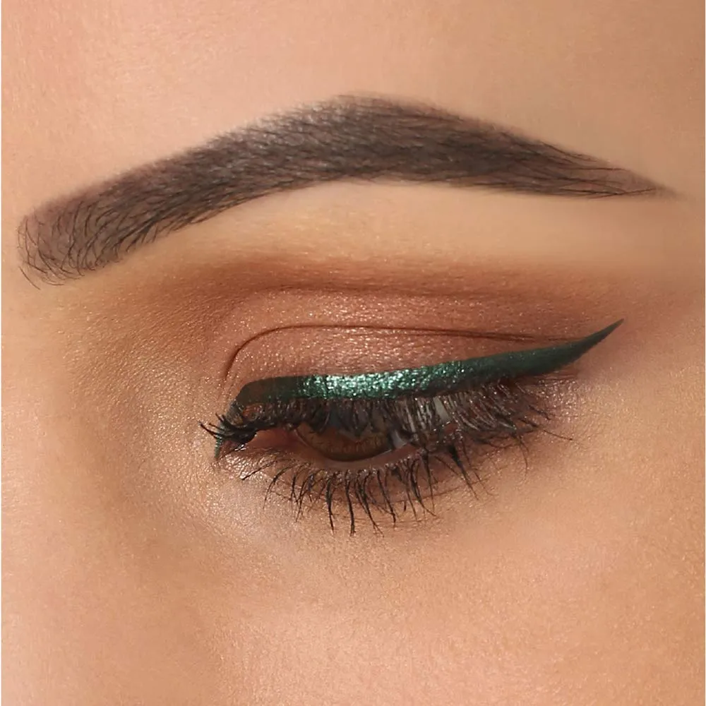 Lakme Absolute Shine Line Eye Liner, Sparkling Olive, 4.5 ml
