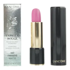 Lancôme L'Absolu Rouge Matte #389 Paradis Lip Color 3.4g