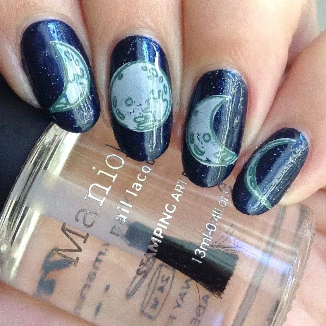 Luna (B327) - Creamy Gray Stamping Polish