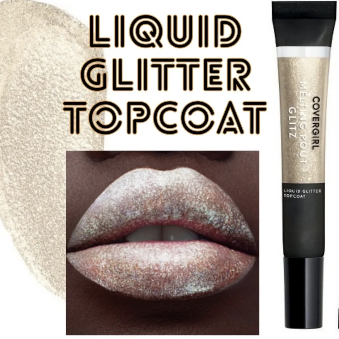 Melting Pout Glitz Liquid Glitter Topcoat Lipstick