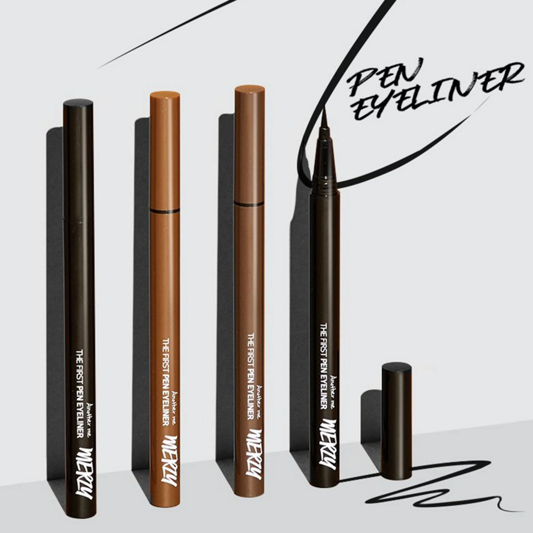 Merdy The First Pen Eyeliner 0.5g, Brown, 2pcs - Eyeliner - 🏆 #33 - Beauty - Best of December