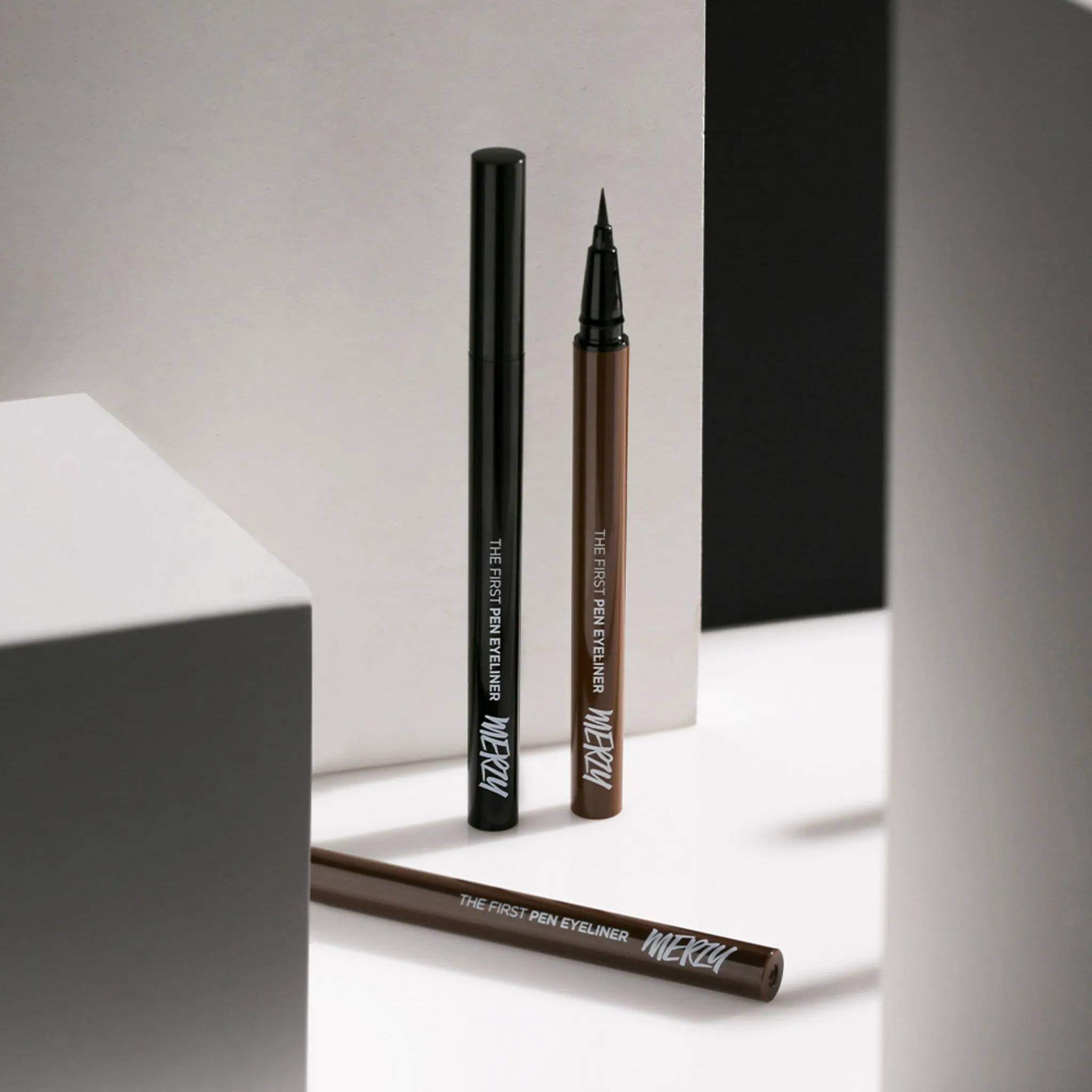Merdy The First Pen Eyeliner 0.5g, Brown, 2pcs - Eyeliner - 🏆 #33 - Beauty - Best of December