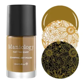 Mythos Collection: Turmeric Sun (B198) Mustard Yellow Stamping Polish