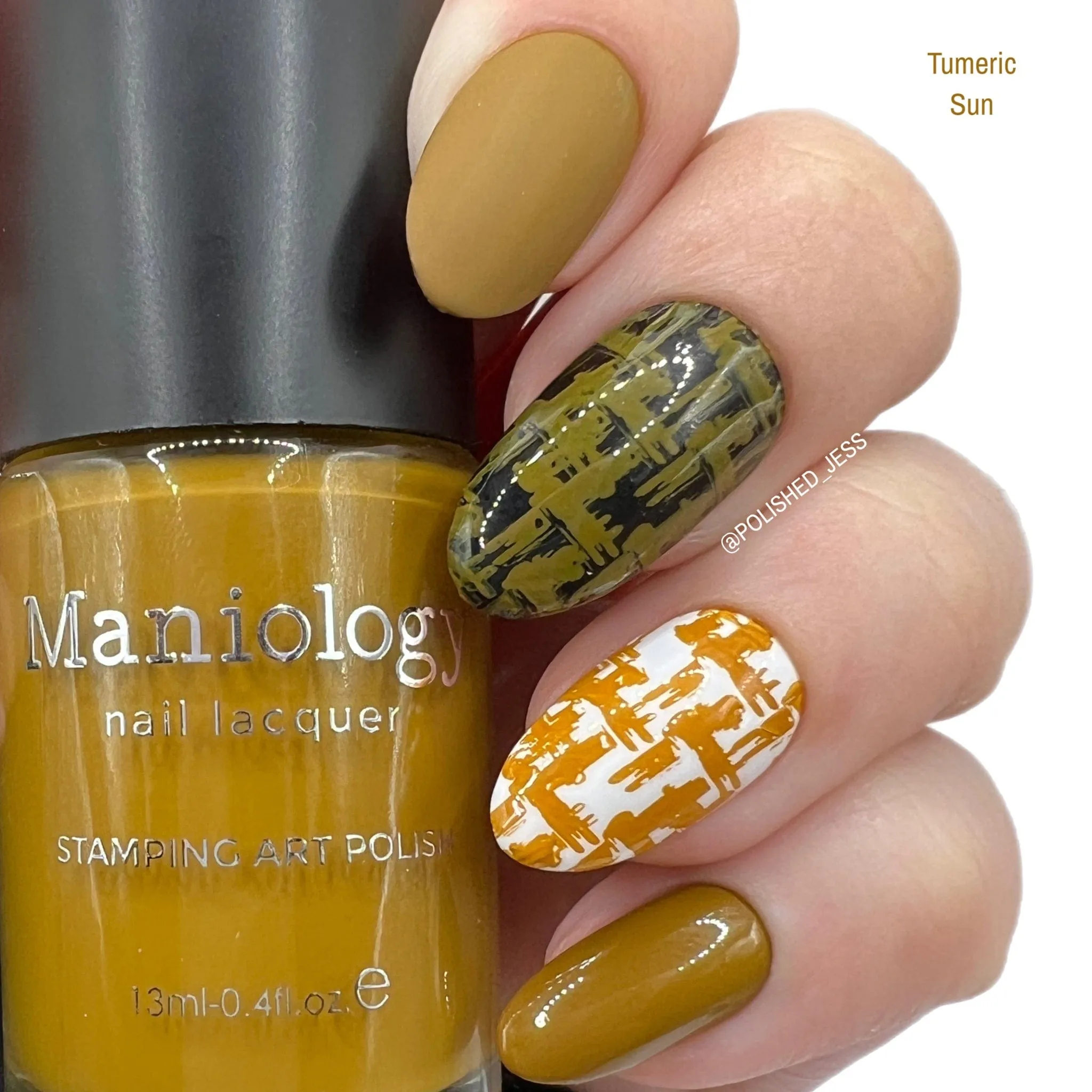 Mythos Collection: Turmeric Sun (B198) Mustard Yellow Stamping Polish