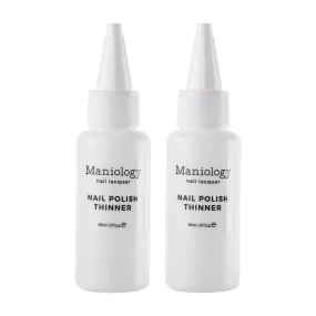 Nail Polish Thinner Set - Includes (2) 30ml Bottles
