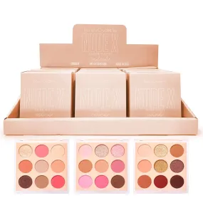 Nude X 9 Colors Shadow Palette (12 units)