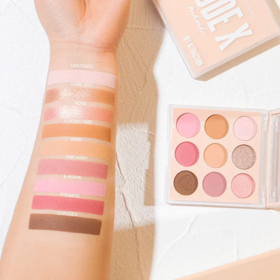 Nude X Mini  9 Colors Shadow Palette Display Set (1 unit)