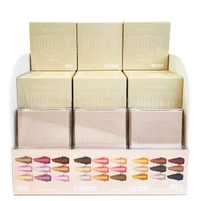 Nude X Mini  9 Colors Shadow Palette Display Set (1 unit)