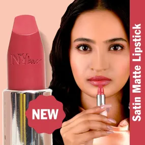 NY Bae Satin Matte Lipstick - Romantic Rose 03 | Pink | Creamy Satin Finish | High Shine Colour | Hydrating | Long-Lasting | Weightless