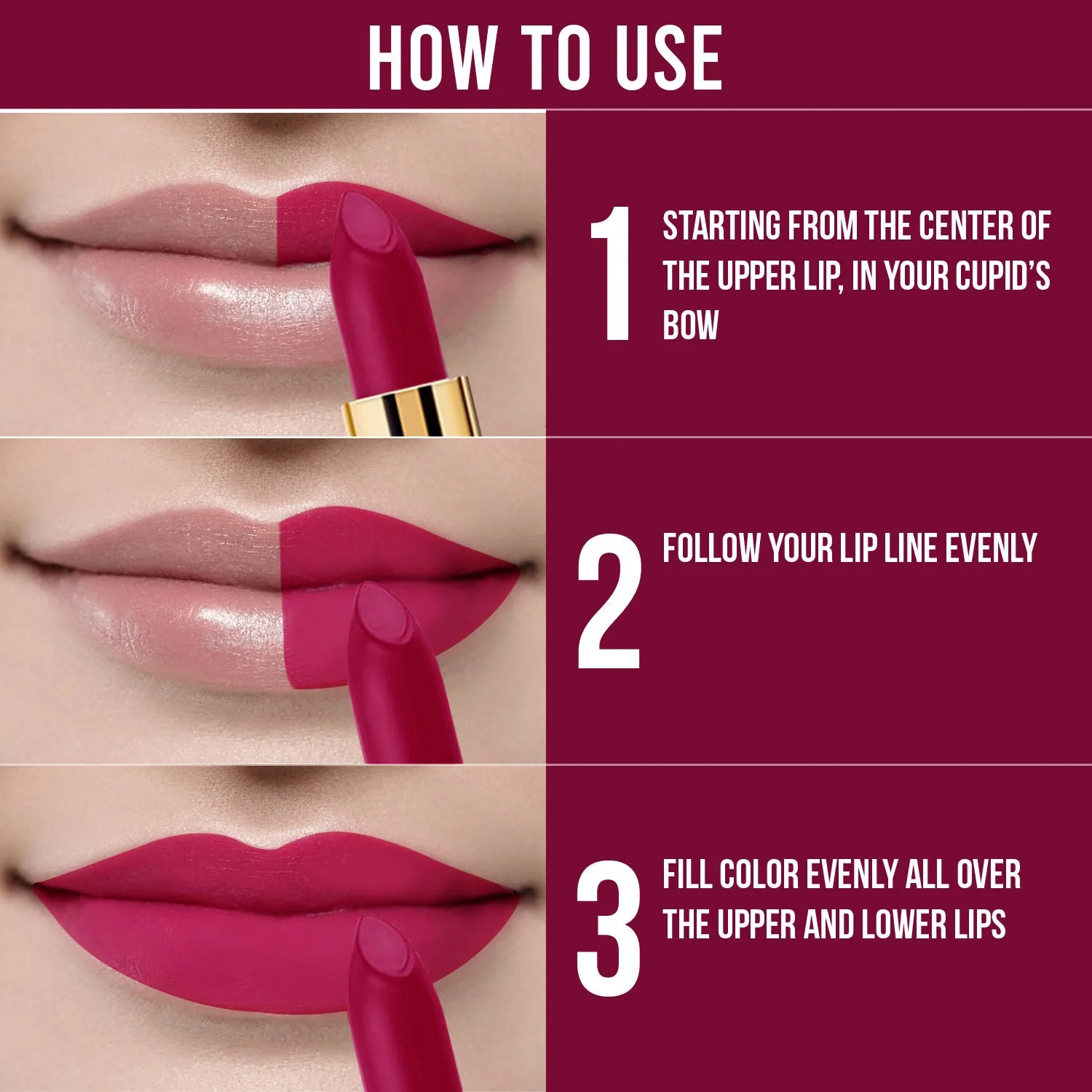 NY Bae Super Matte Lipstick - Maverick Madison 8 (4.2 g) | Purple | Loaded With Vitamin E | Rich Colour | Long lasting | Smudgeproof | Vegan