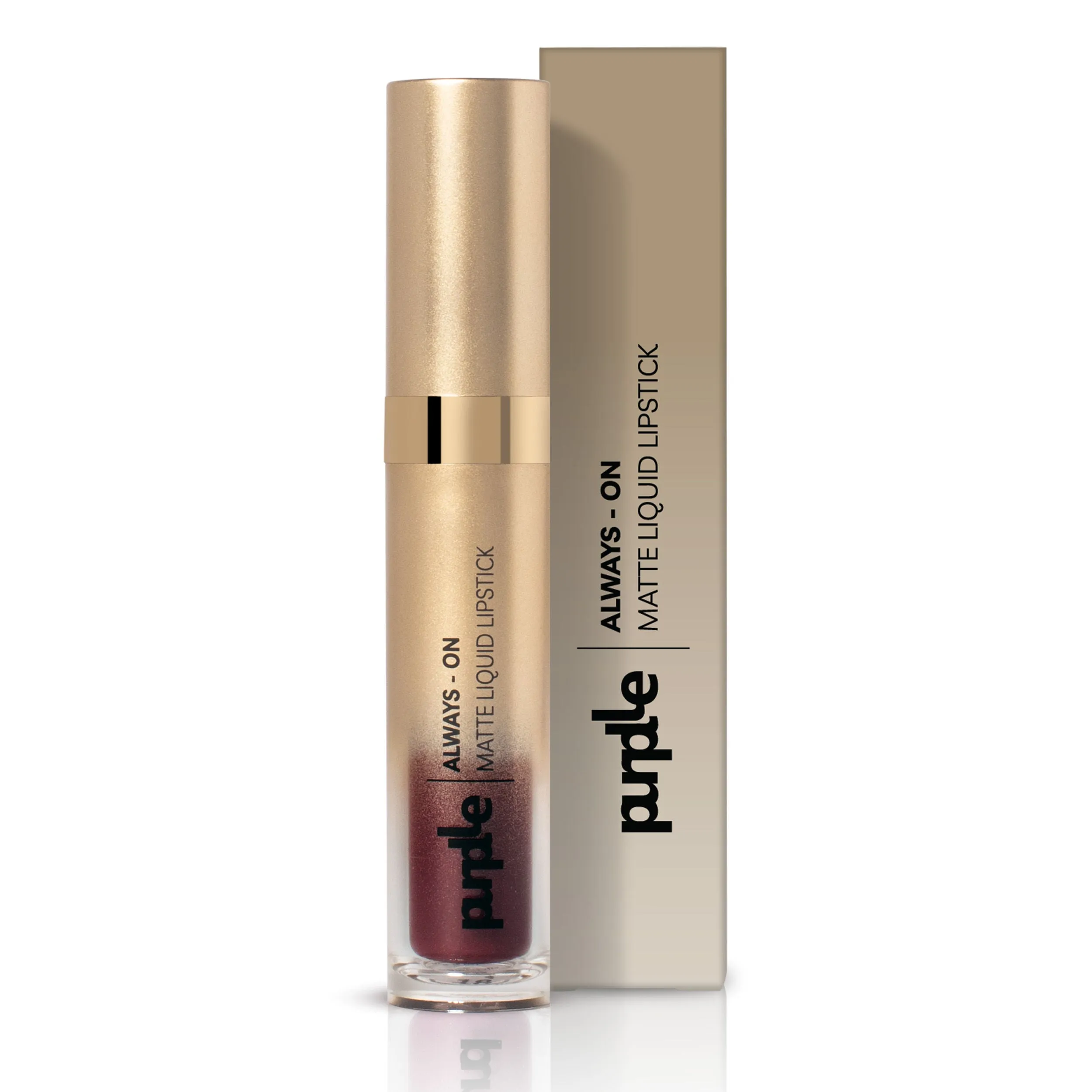 Purplle Always - On Matte Liquid Lipstick - Scandalous Sip 18 (6.5ml)