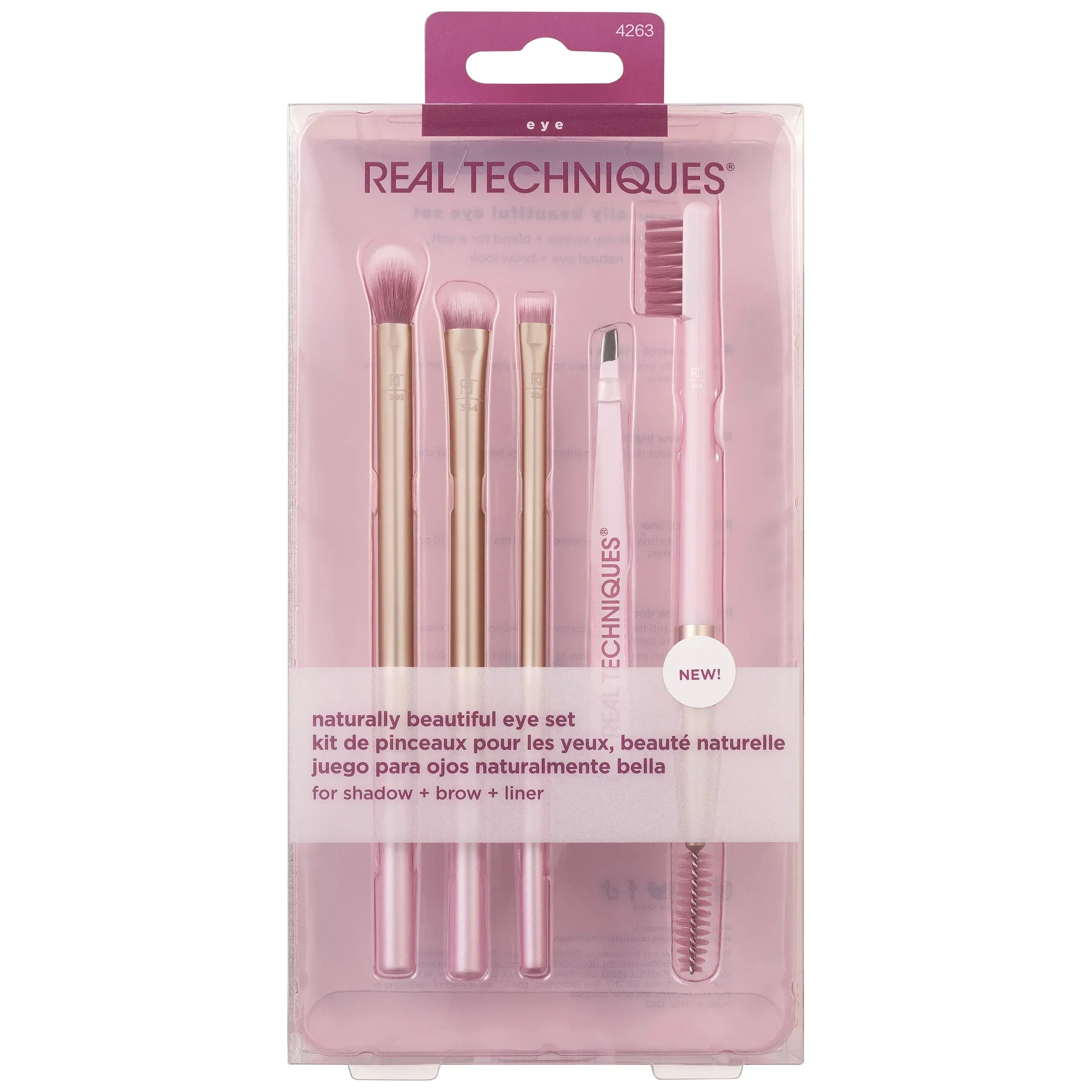 Real Techniques - Naturally Beautiful Eye Makeup Brush Kit