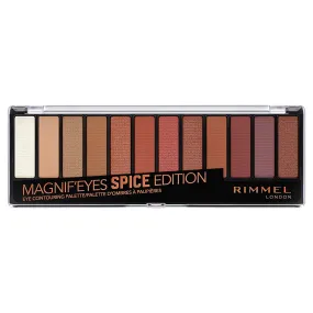 Rimmel London Magnif'Eyes Eyeshadow Palette, Spice 14g