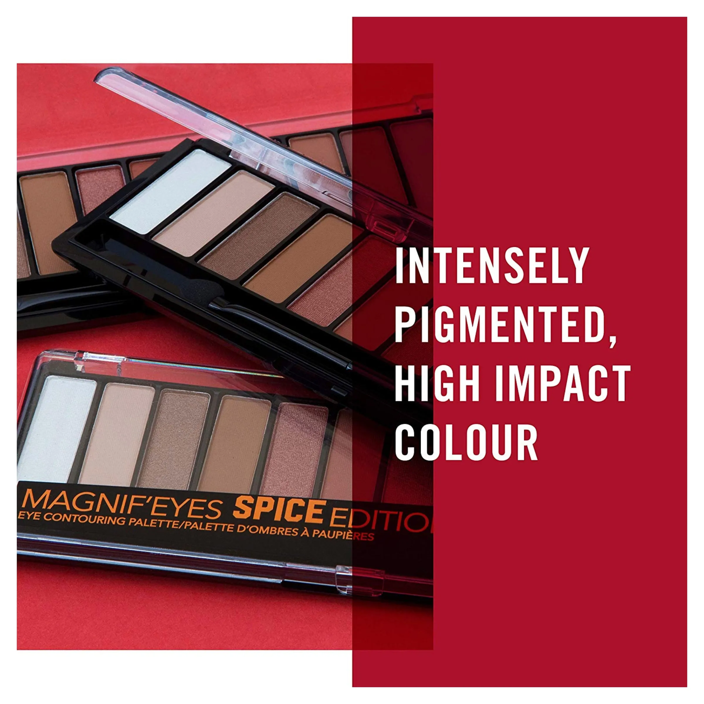 Rimmel London Magnif'Eyes Eyeshadow Palette, Spice 14g