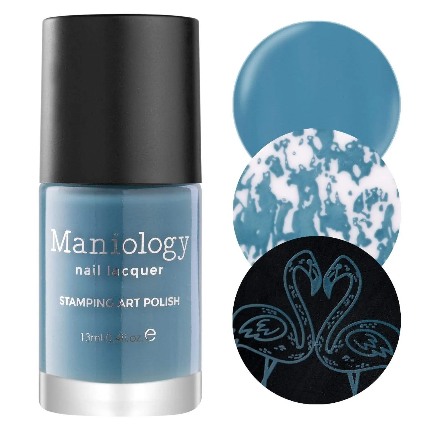 Shark Bait (B339) - Light Blue Cream Stamping Polish