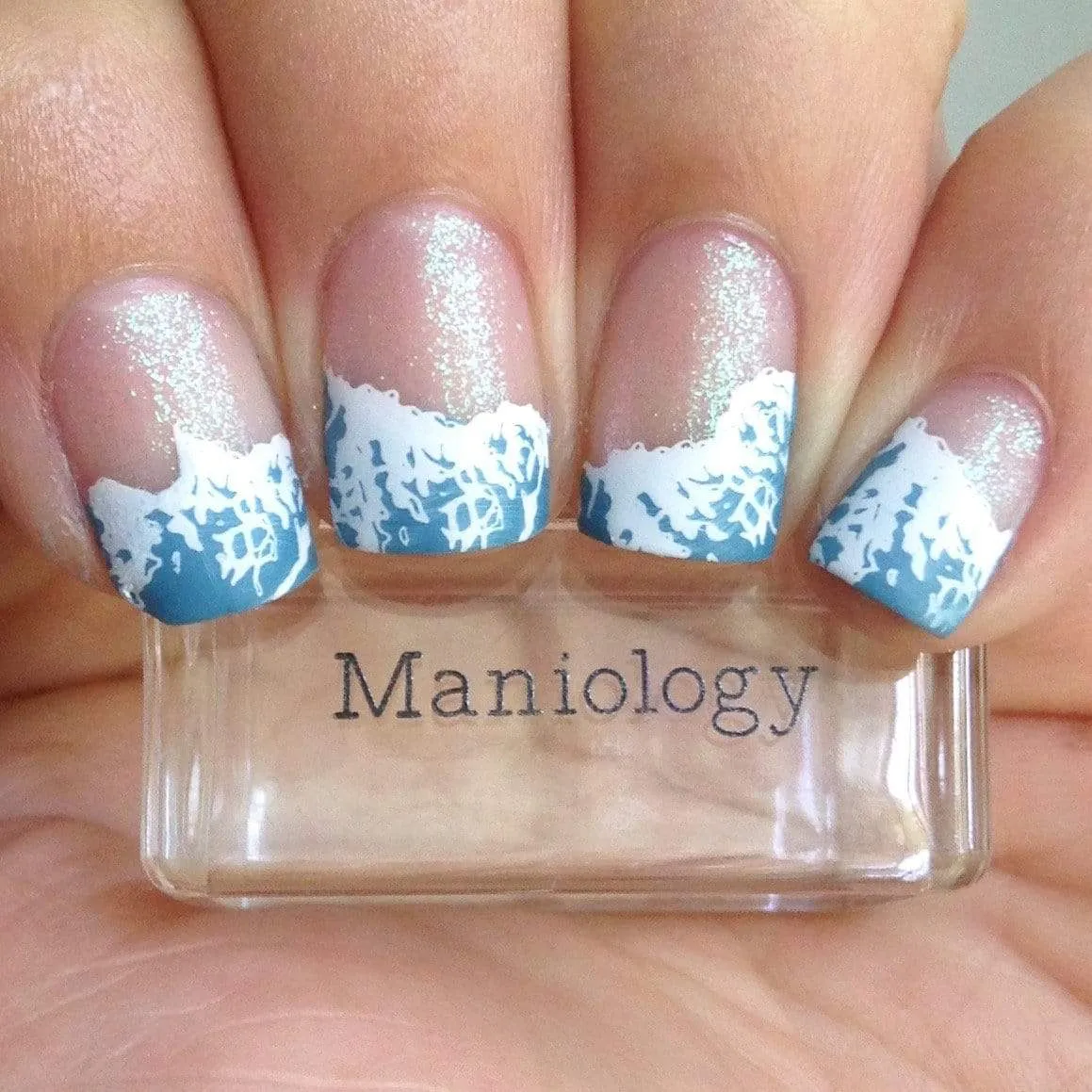 Shark Bait (B339) - Light Blue Cream Stamping Polish