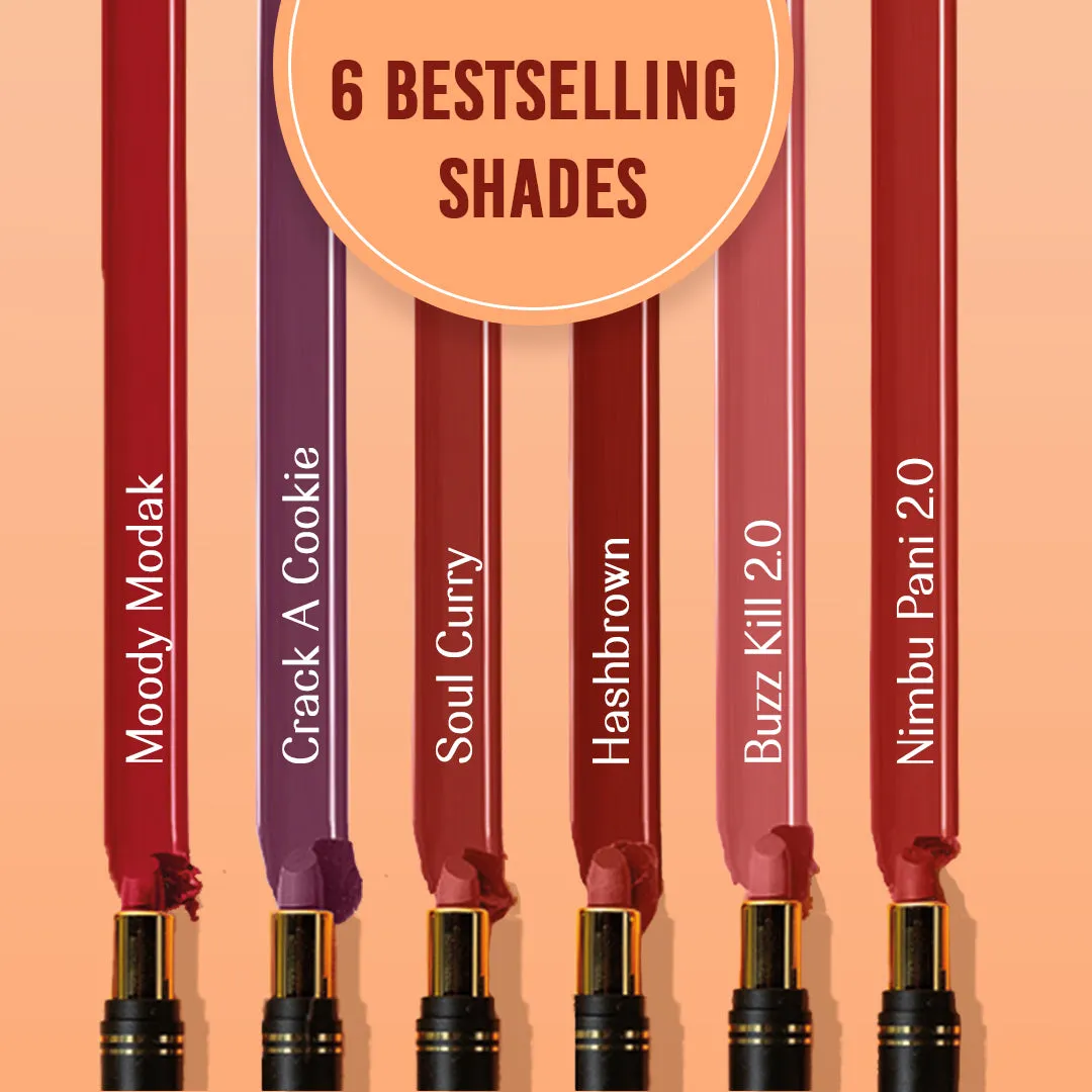 Soul Curry Full Pocket Lipstick (Nude) Soft Matte Finish