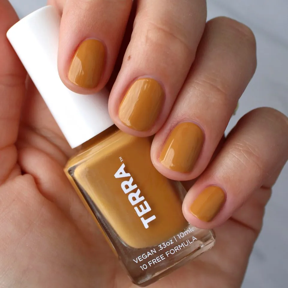 Terra Nail Polish No. 10 Mustard