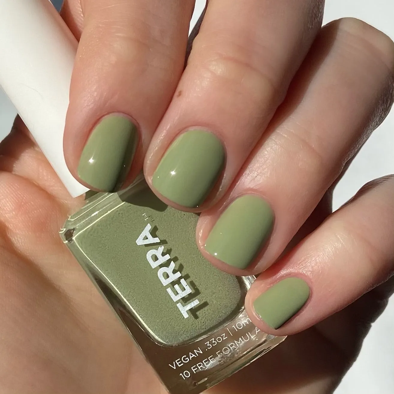 Terra Nail Polish No. 24 Sage Green