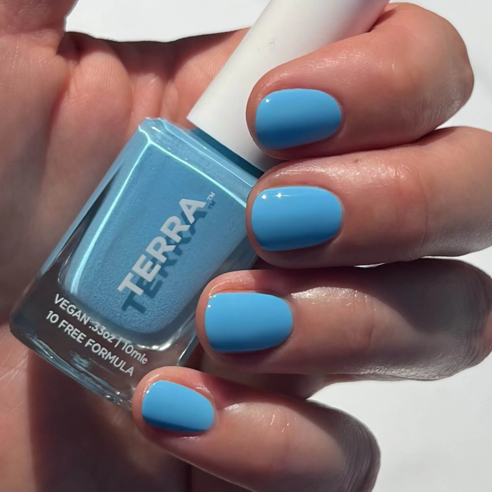 Terra Nail Polish No. 43 Clean Blue