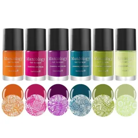 Tropix: 6-Piece Stamping Art Polish Set