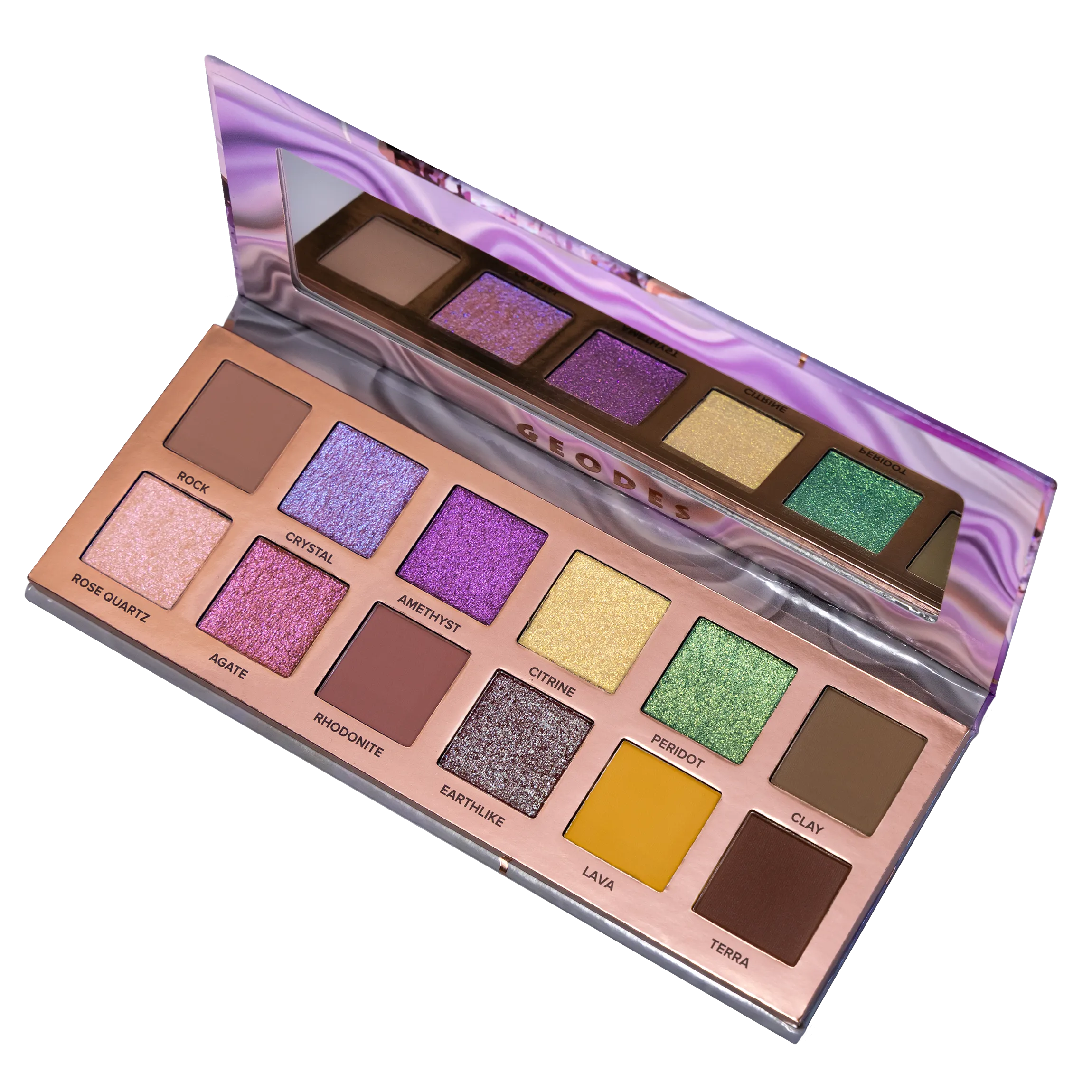 Whats Up Beauty - Geodes Eyeshadow Palette