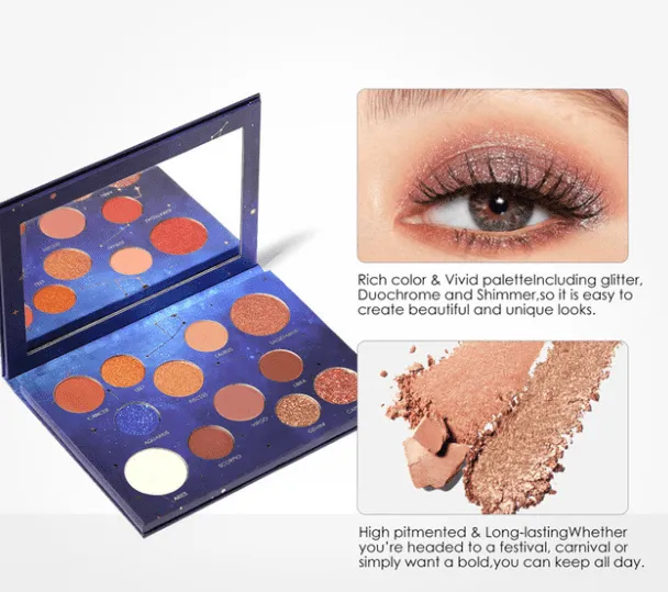 Zodiac-Inspired Eyeshadow Palette